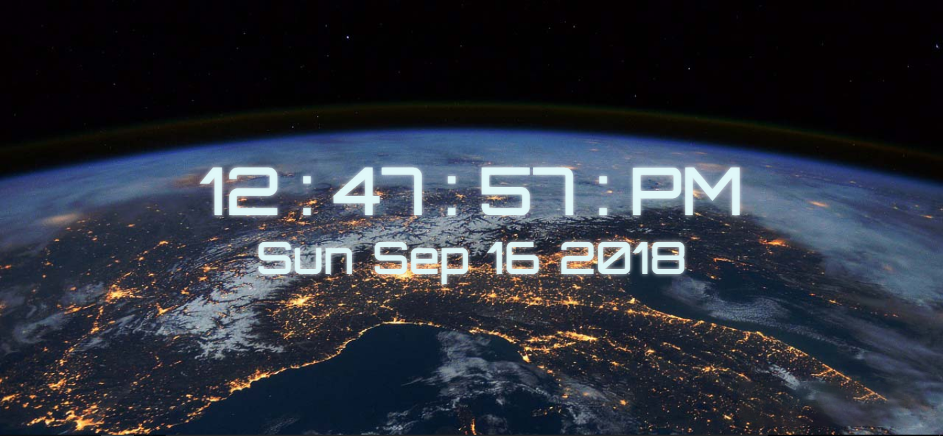 digital clock